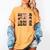 Senior 2027 Class Of 2027 Coquette Pink Bow Graduation 2027 Women's Comfort Colors T-Shirt Mustard