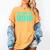Senior Class Of 2016 Graduation T Shirt For Her Or Him Women's Comfort Colors T-Shirt Mustard