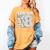 Senior Class Of 2018 T Shirt High School Graduation Women's Comfort Colors T-Shirt Mustard