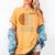 Senior Class Of 2023 Graduation Basketball Team Graduate Women's Comfort Colors T-Shirt Mustard