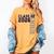 Senior Class Of 2026 Graduation Year High School & College Women's Comfort Colors T-Shirt Mustard