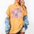 In My Senior Era Class Of 2025 Groovy Senior 2025 Graduation Women's Comfort Colors T-Shirt Mustard