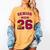 Senior Mom 2026 Proud Senior Mom Class Of 26 For Graduation Women's Comfort Colors T-Shirt Mustard