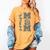 Senior Mom 2026 Wrestling Athlete Proud Parent Graduation Women's Comfort Colors T-Shirt Mustard
