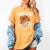 Senior Sister Class Of 2026 Coquette Basketball Graduation Women's Comfort Colors T-Shirt Mustard