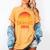 Senior Sunrise Class Of 2026 Graduation Proud Graduate Retro Women's Comfort Colors T-Shirt Mustard