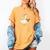 Silly Goose Book Club Member Reading Lover Women's Comfort Colors T-Shirt Mustard