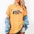 Sloth Graduation Shirt I Did It Diploma Grad Women's Comfort Colors T-Shirt Mustard