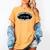 Smithsonian Institution Library 1944 Book Stamp Women's Comfort Colors T-Shirt Mustard