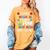 So Long Preschool Kindergarten Here I Come Graduation Women's Comfort Colors T-Shirt Mustard