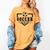 Soccer Senior Night Soccer Senior 2025 Graduation 30 Women's Comfort Colors T-Shirt Mustard