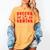 Soccer Senior Night Soccer Senior 2025 Graduation 4 Women's Comfort Colors T-Shirt Mustard