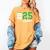 Soccer Senior Night Soccer Senior 2025 Graduation 44 Women's Comfort Colors T-Shirt Mustard