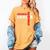 Soccer Senior Night Soccer Senior 2025 Graduation 5 Women's Comfort Colors T-Shirt Mustard