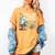 Social Anxiety Introvert Nervous Awkward Socially Women's Comfort Colors T-Shirt Mustard