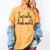 Socially Awkward Introvert Anxious Social Awkwardness Women's Comfort Colors T-Shirt Mustard