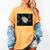 Sorry I Can’t Go I’m An Indoor Cat Introvert Meme Women's Comfort Colors T-Shirt Mustard Sorry I Can’t Go I’m An Indoor Cat Introvert Meme Women's Comfort Colors T-Shirt Mustard