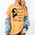 That Sounds Like A You Problem Messy Bun Introvert Raglan Baseball Tee Women's Comfort Colors T-Shirt Mustard