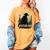 Spaghetti Western Cowboy Culture Classic Western Nostalgia Women's Comfort Colors T-Shirt Mustard