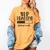 Speech Pathologist Loading 2021 Graduation Speech Therapist Women's Comfort Colors T-Shirt Mustard