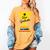 Star Graduate Second Grade Graduation Trophy Cup Women's Comfort Colors T-Shirt Mustard