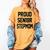 Stepmom Stepmother SEN18R Grad Senior Graduation Party Shirt Women's Comfort Colors T-Shirt Mustard