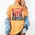Straight Outta Fire Academy T Shirt Firefighter Graduation Women's Comfort Colors T-Shirt Mustard