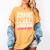 Straight Outta Junior High School Graduation Women's Comfort Colors T-Shirt Mustard