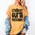 Straight Outta Preschool Graduation Cap Gown 2022 Cute Women's Comfort Colors T-Shirt Mustard