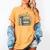 Subtle Book Anti Trump Women Book Loves Retro Women's Comfort Colors T-Shirt Mustard
