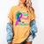 Suicide Awareness I Wear Teal Purple In Memory Of My Nephew Women's Comfort Colors T-Shirt Mustard