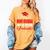 Super Proud Bonus Grandma Of 2025 Graduate Graduation Family Women's Comfort Colors T-Shirt Mustard