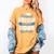 Super Proud Father In Law Of 2025 Graduate Graduation Family Women's Comfort Colors T-Shirt Mustard