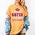 Super Proud Sister Of 2025 Graduate Senior Graduation Family Premium Tri-Blend Women's Comfort Colors T-Shirt Mustard