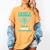 Superhero RN Nurse Shirt Graduation Women's Comfort Colors T-Shirt Mustard