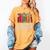 Support Banned Books Freedom I'm With The Banned Women's Comfort Colors T-Shirt Mustard
