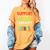 Support Your Local Library Librarian Reader Book Lover Women's Comfort Colors T-Shirt Mustard