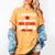 I Survived My Brother's High School Diploma Graduation Women's Comfort Colors T-Shirt Mustard