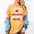 I Survived My Brother's Juris Doctor Degree Graduation Women's Comfort Colors T-Shirt Mustard