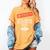I Survived College Decision Day Graduation Class Of 25 Women's Comfort Colors T-Shirt Mustard