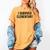 I Survived Elementary Graduation School Student Women's Comfort Colors T-Shirt Mustard