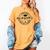 I Survived My Husband's Masters Degree Funny 2023 Graduation Women's Comfort Colors T-Shirt Mustard