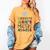 I Survived My Mom's Master's Degree Master Graduation Women's Comfort Colors T-Shirt Mustard