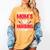 I Survived My Mom’s Nursing Degree Nurse Nursing Graduation Women's Comfort Colors T-Shirt Mustard