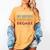 I Survived My Sister's Nursing Degree Graduation Nurse Lover Women's Comfort Colors T-Shirt Mustard