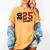 Swimming Senior Night Swimming Senior 2025 Graduation 59 Women's Comfort Colors T-Shirt Mustard