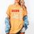 Swimming Team Senior Class Of 2025 Graduation 2025 Women's Comfort Colors T-Shirt Mustard