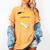Tassel Worth The Hassle 2018 Graduation Quote Ylw Women's Comfort Colors T-Shirt Mustard