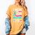 Teal & Purple In Memory Of My Brother Suicide Prevention Women's Comfort Colors T-Shirt Mustard Teal & Purple In Memory Of My Brother Suicide Prevention Women's Comfort Colors T-Shirt Mustard