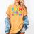 Team Kindergarten Shirt Teacher Back To School Graduation Men Women Girls Kids Women's Comfort Colors T-Shirt Mustard